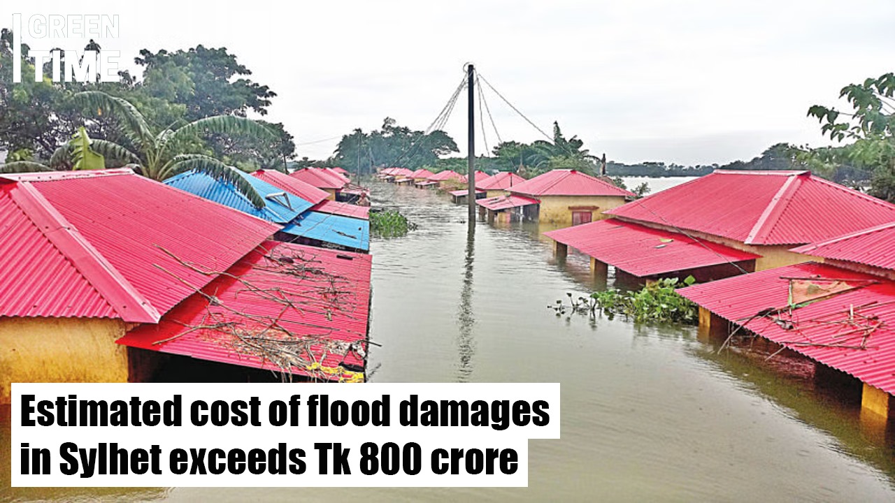 Flood Devastation in Sylhet: Over Tk 800 Crore in Damages, Urgent Recovery Efforts Needed