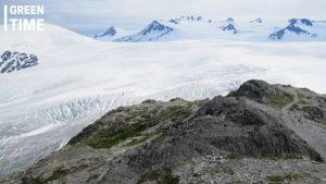 Juneau Icefield glacier melt