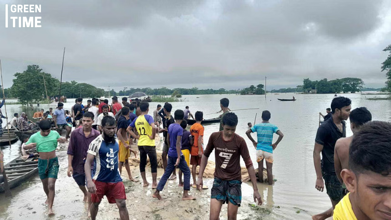 Seven-Year-Old Girl Swept Away by Floodwaters in Netrakona
