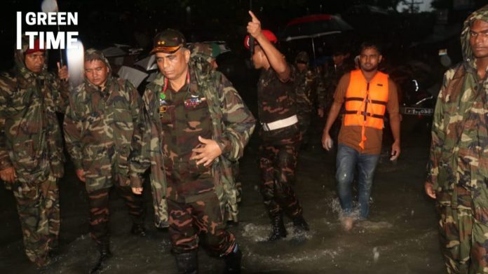 Bangladesh flood rescue operations