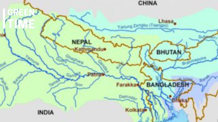 Ganges River Water Flow