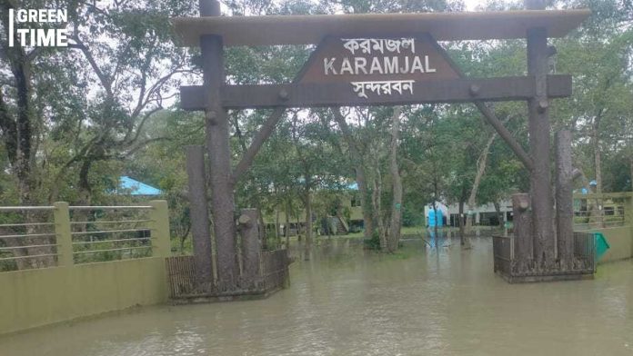 Rising water levels in Sundarbans