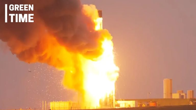 Rocket engine explosion