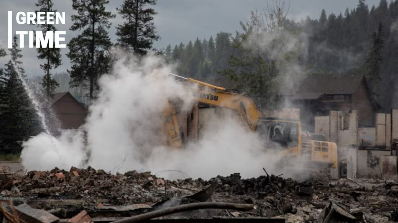 Wildfires devastate Jasper town