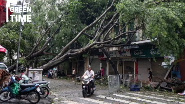 Typhoon Yagi destruction in Vietnam