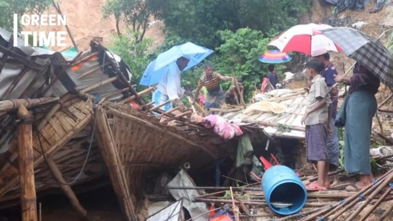 Landslides Ravage Bangladesh: Six Lives Lost Amid Torrential Downpour