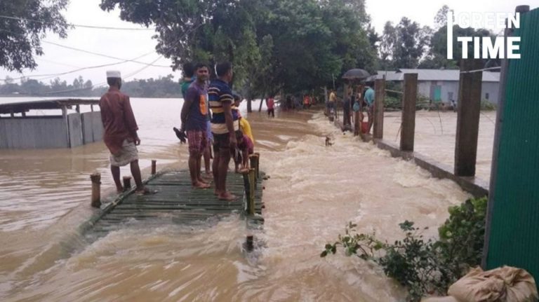 Sherpur Flood Claims Child’s Life, Thousands Remain Affected