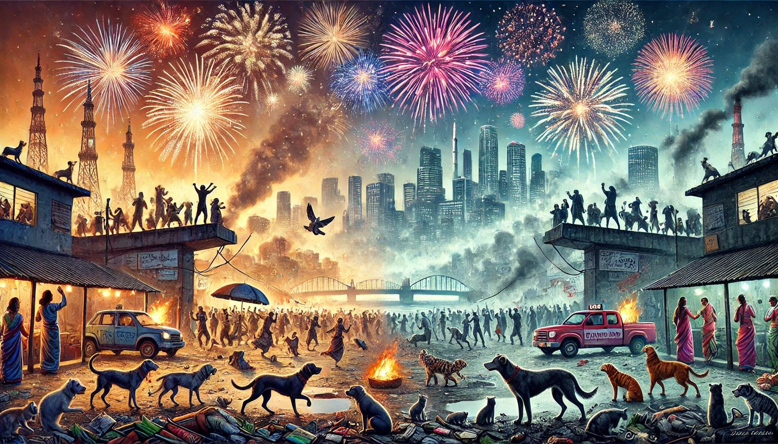 Dhaka New Year’s Eve Fireworks: A Celebration with Hidden Costs to Health & Environment