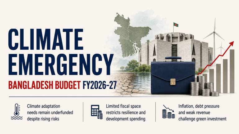 Climate Emergency, Limited Resources: The Reality Behind Bangladesh’s 2026–27 Budget